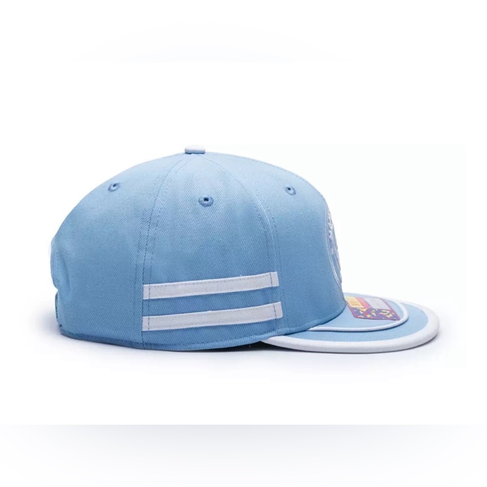Fan Ink Manchester City Light Blue Snapback Hat One Size - Picture 4 of 5